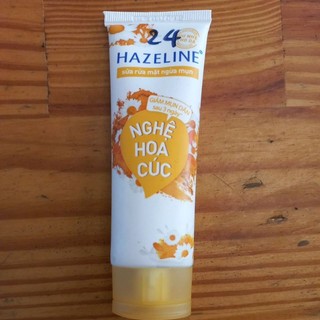 Sữa rửa mặt Hazeline Nghệ hoa cúc 50g