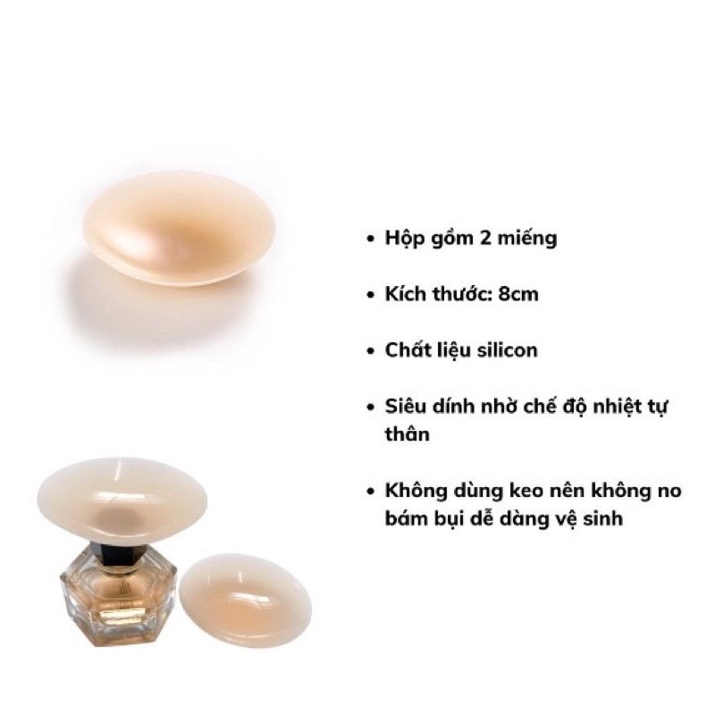 Hai Miếng Dán Nhiệt Tự Thân Siêu Dính