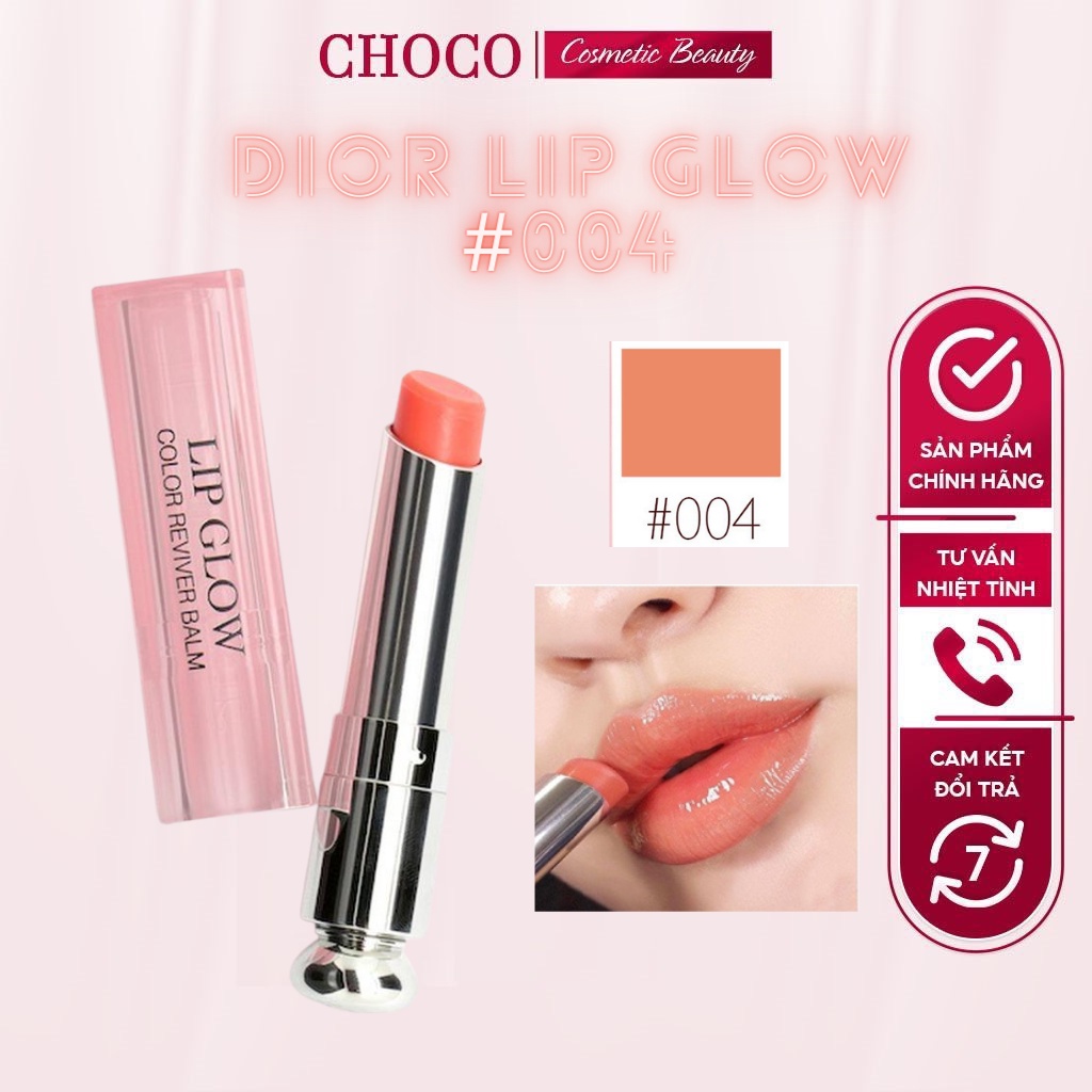 Son Dưỡng Dior Addict Lip Glow Màu 004 Coral