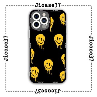Ốp lưng iphone và samsung xiaomi oppo cạnh vuông Jicase drew chảy 