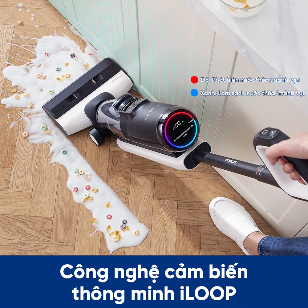 Máy Hút Bụi Lau Sàn Tineco FLOOR ONE S5_BẢN QUỐC TẾ – BẢO HÀNG 24 THÁNG-Hàng chính hãng