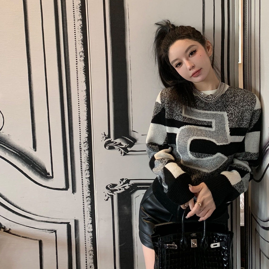 Hàng Có Sẵn!Chane!Áo Khoác Cardigan Cổ Chữ V Thiết Kế Mới Thời Trang Dành Cho Cặp Đôi