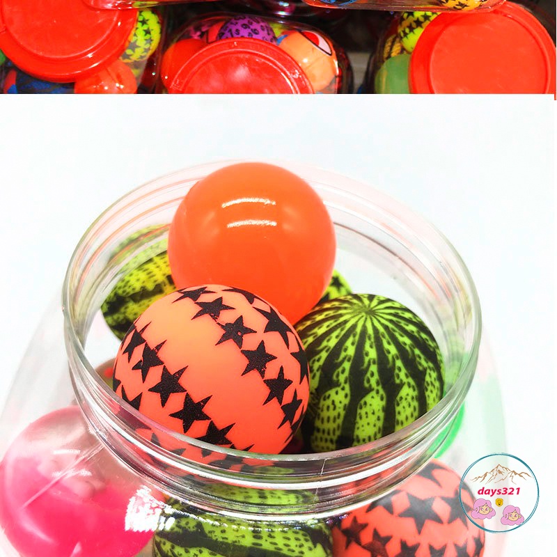 Bóng Nẩy Cao Su Siêu Đàn Hồi Size 7cm, Món Quà Đồ Chơi Vận Động Cho Bé Nẩy Tưng Tưng