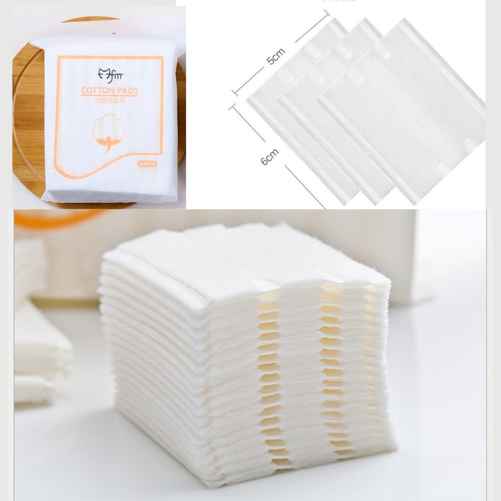 Bông Tẩy Trang Cotton Pads 222 Miếng 1 Túi Mẫu Mới 2022
