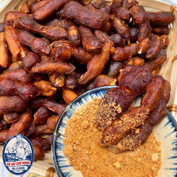 Me Lào Tách Vỏ Chấm Muối Tôm