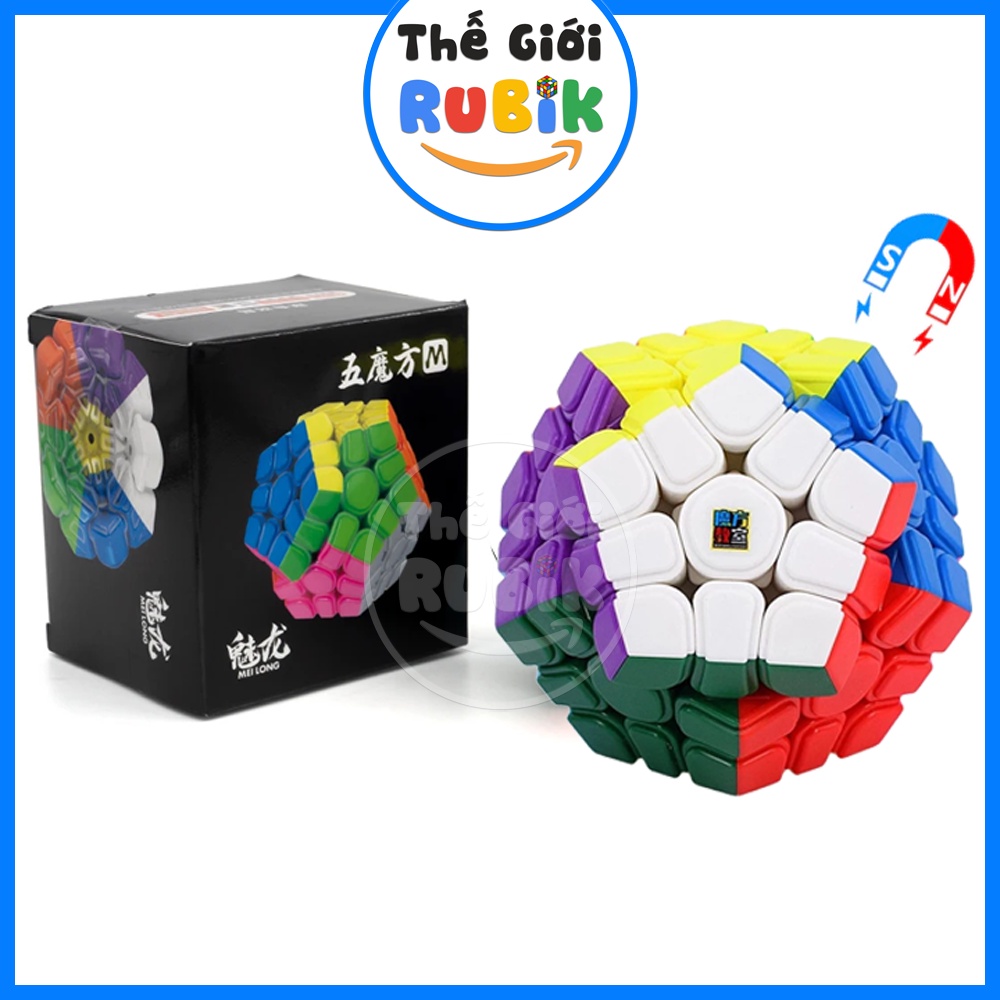 Rubik MoYu Megaminx M 3x3 Có Nam Châm. Biến Thể 12 Mặt Rubic 3x3x3 Cube. Đồ Chơi Thông Minh | Thế Giới Rubik