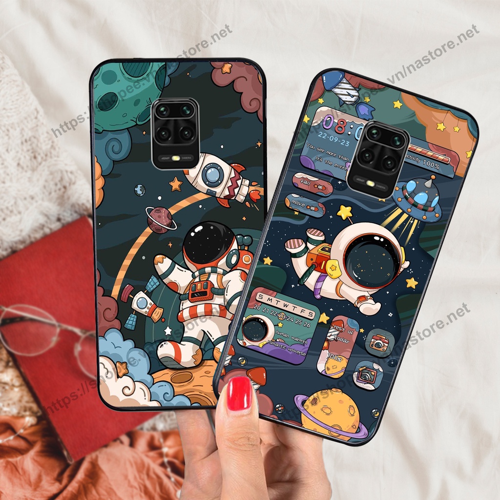 Ốp lưng Xiaomi Redmi Note 9 / Note9s / Note 9 Pro cute,phi hành gia cute 3d cute giá rẻ