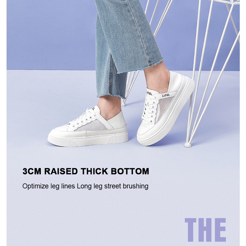 Giày thể thao Cameljeans thoáng khí năng động thời trang dành cho nữ