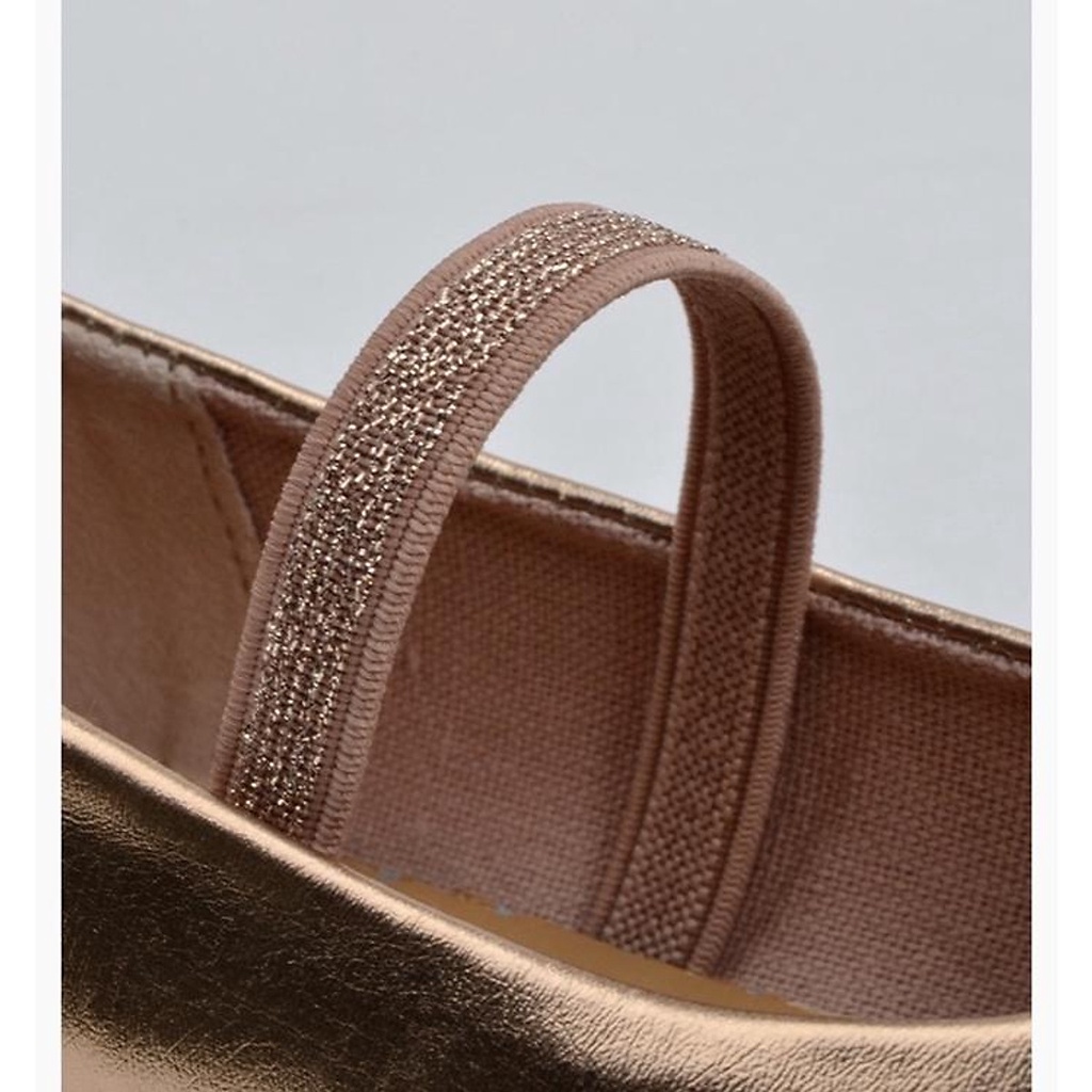 Giày búp bê thêu hình Pony cho bé gái từ size 24 đến 30 tầm 15cm - 18.5cm