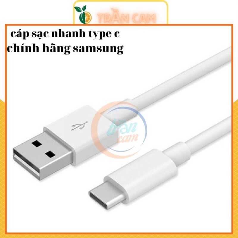 Cáp Sạc Type-C zin bóc máy 100% (màu trắng)