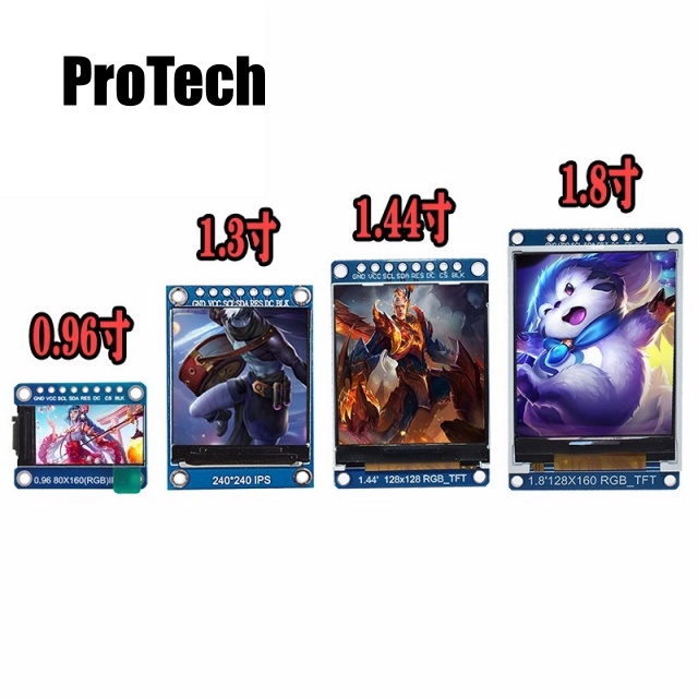 Màn hình LCD TFT 1.8 inch ST7735 giao tiếp SPI