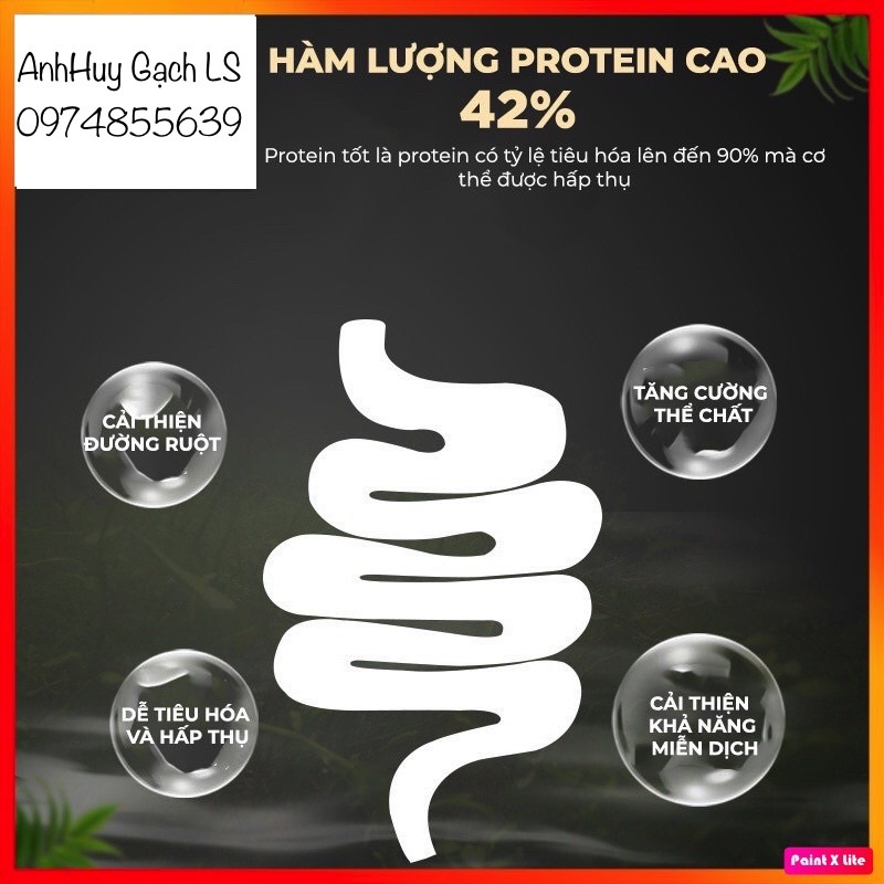 Cám Bessn Symphysodon cá dĩa 700ml - thức ăn cá dĩa