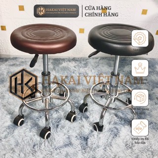 Ghế xoay spa 360 độ Hakai Việt Nam ghế ngồi làm spa ghế xoay spa ghế ngồi làm nail cao cấp chắc chắn NHẬP KHẨU