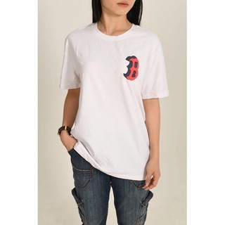Áo phông unisex chữ b đỏ a140
