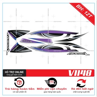 TEM RỜI XE VISION 2012 THÁI - THU DECAL