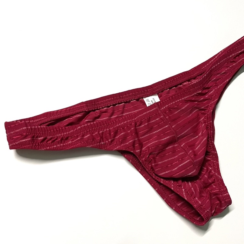 Quần lót nam bikini thun lạnh mềm mát màu tím size XL