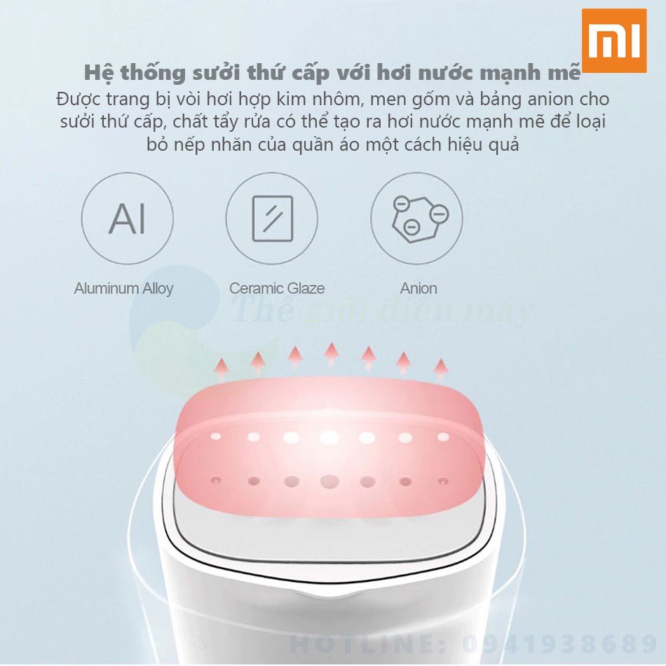 Bàn Ủi Hơi Nước Cầm Tay Xiaomi Zanjia GT-306LW Xiaomi Zanjia GT313