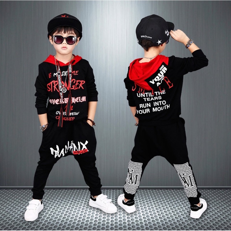 Bộ hiphop cho bé trai 3-10y