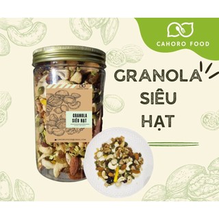 Granola Siêu Hạt (Không Có Yến Mạch) Món Ăn Siêu Ngon, Siêu Bổ Dưỡng, Siêu Tiện Lợi