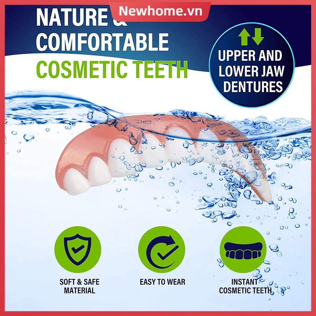 Hàm Răng Giả Thoải Mái Cho Niềng Răng Giả Shop Tkc4315