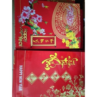 Túi giấy đỏ đựng quà tết nhiều kích cỡ