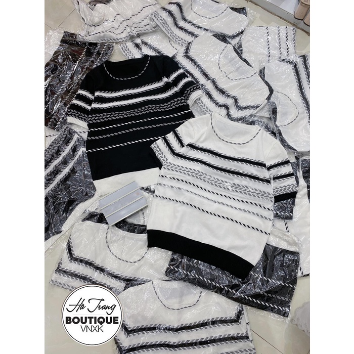 Áo len + Chân váy