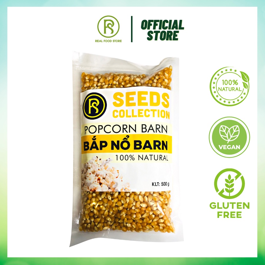 Bắp Nổ Barn Real Food (2kg/500g) Shopee Việt Nam