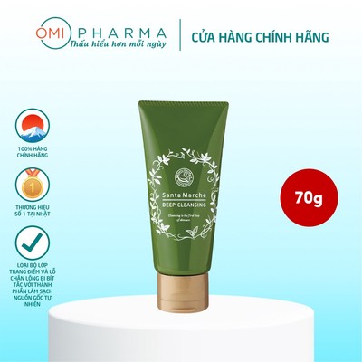 Gel Tẩy Trang Trà Xanh Santa Marché Deep Cleansing S Select Nhật Bản 70g