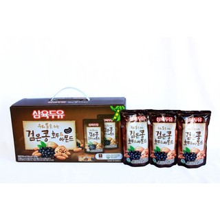 Sữa đậu đen óc chó hạnh nhân Hàn Quốc SAHMYOOK 190m *20 túi