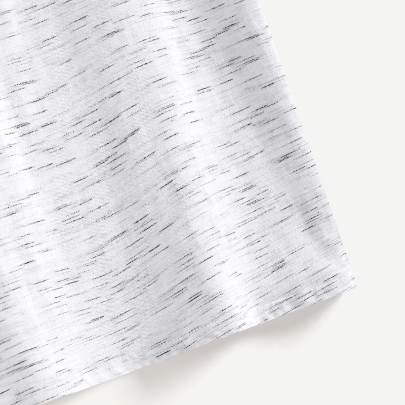 Áo Thun Tay Ngắn Cổ Tròn Thiết Kế Trẻ Trung Hợp Thời Trang