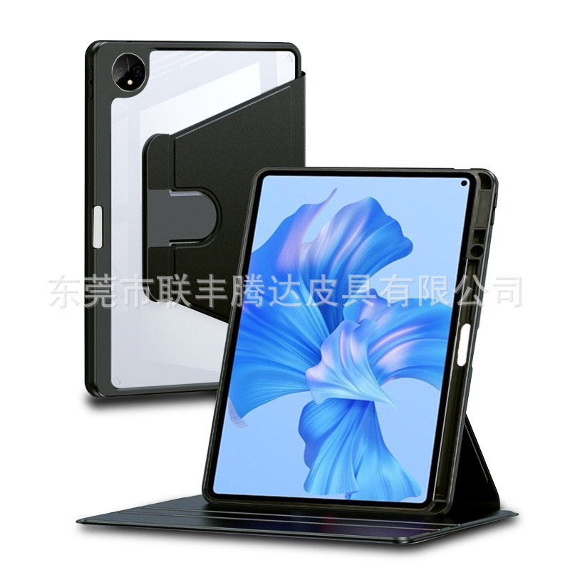 Bao Da Máy Tính Bảng Có Ngăn Đựng Bút Xoay 360 Độ Cho Huawei MatePad Pro 11 2022 MatePad 10.4 MatePad Pro 10.8 Honor V6 10.4
