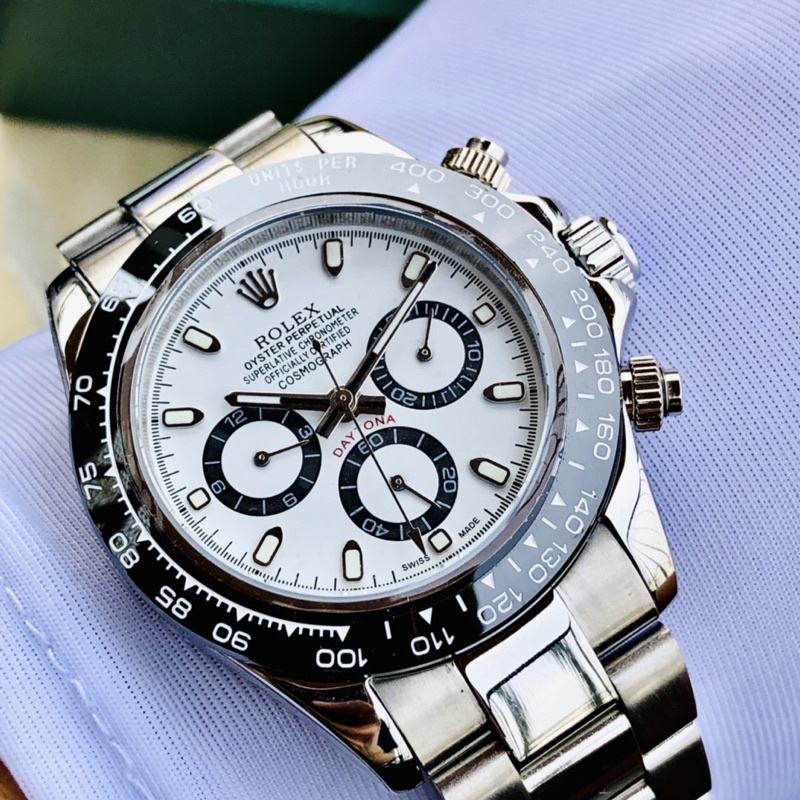 Đồng hồ nam chính hãng, đồng hồ đeo tay nam Rolex Daytota, vỏ dây kim loại cao cấp, sang trọng, đẳng cấp cho nam giới