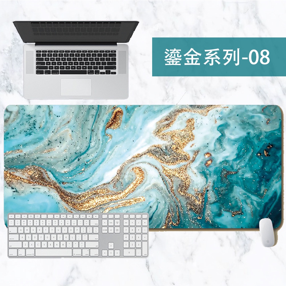 Miếng lót chuột cỡ lớn khổ 80 x 30, tấm lót bàn phím vân đá phong thủy SH106