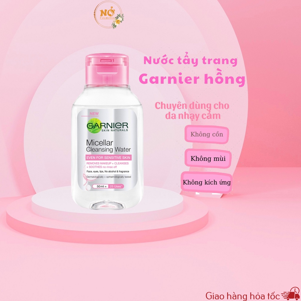 Nước tẩy trang Garnier cho DA NHẠY CẢM