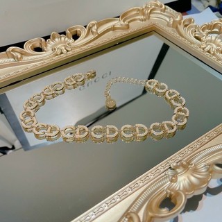 Combo Cổ Chocker + Khuyên C.D cao cấp siêu sanh chảnh giành cho Nữ
