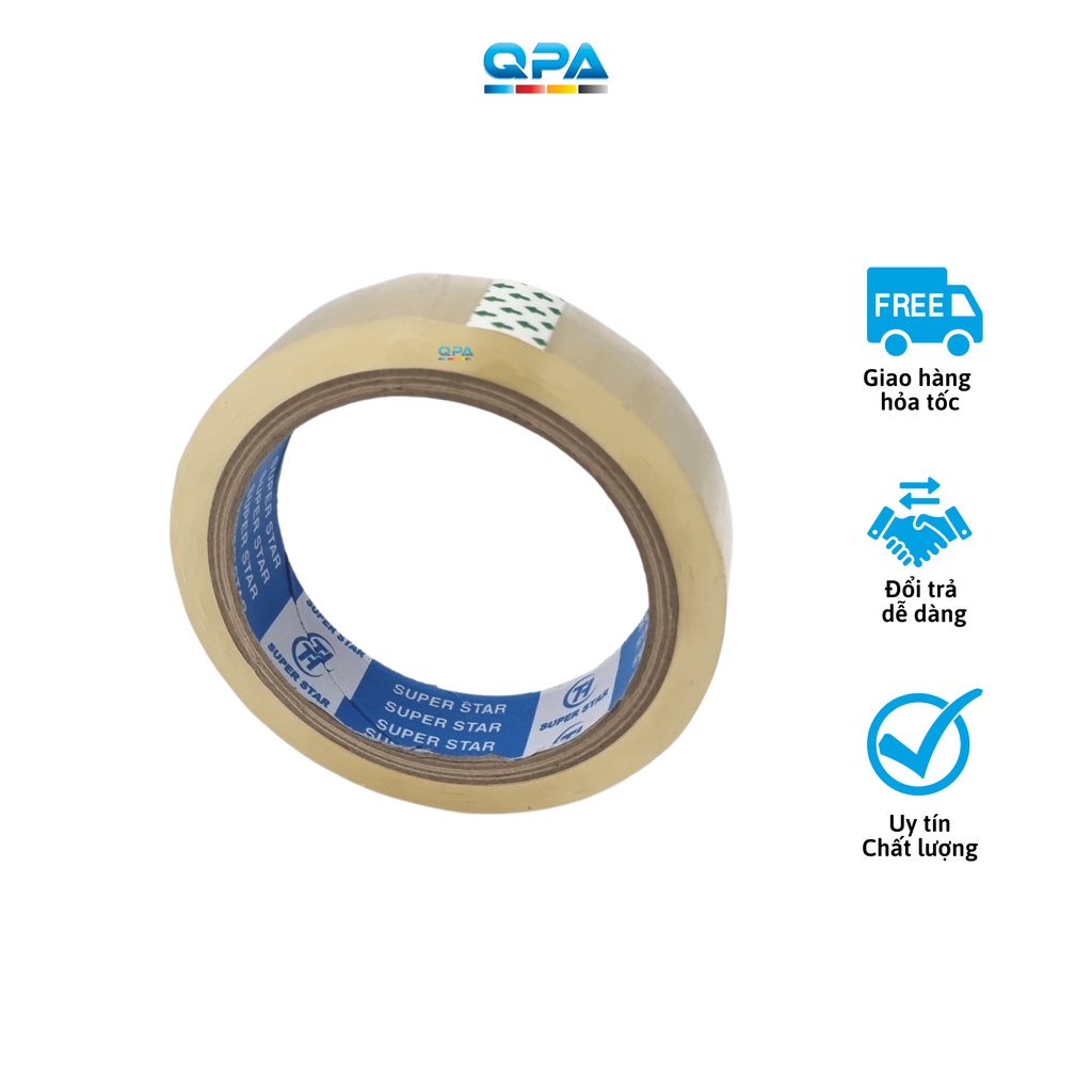 Băng keo trong 2.4cm - 4.8cm