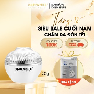 Kem dưỡng trắng da whitening face cream skin white cathy house spf 30++