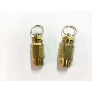 Van xả khí nén tự động - van an toàn khí nén ren 13mm và ren 17mm