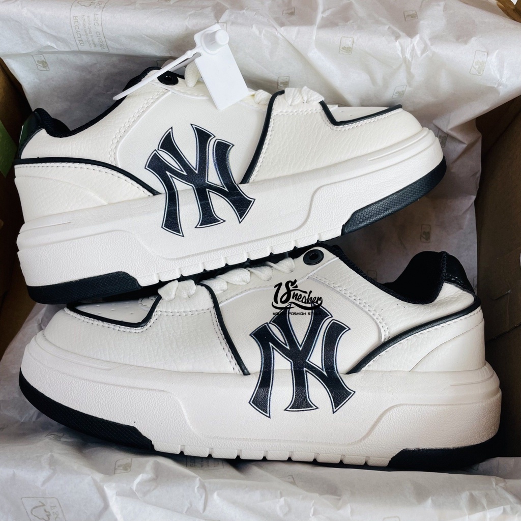 Giày MLB Nam Nữ, Giày sneaker MLB Chunky Liner Ny ĐEN phiên bản 2022 Siêu Hot hàng xịn sò Đủ Size Nam Nữ Full Box
