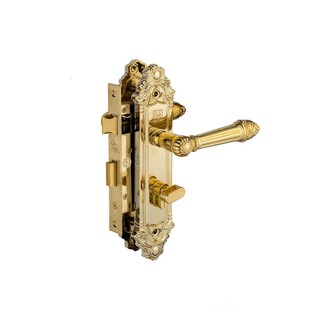 Khóa tay nắm huy hoàng hc 5826 pvd, khóa đồng thau