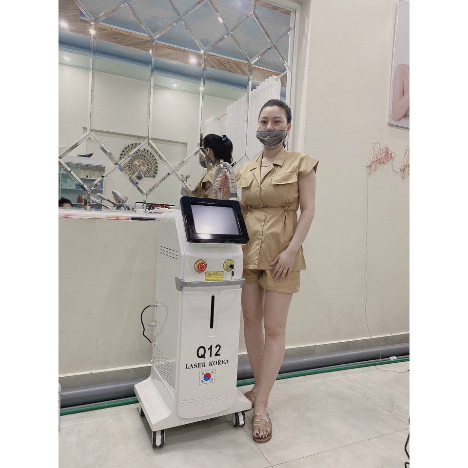 Máy Laser Xoá Xăm Q12. Máy Leser Q12