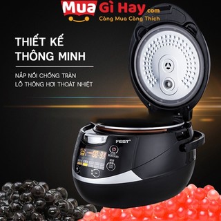 NỒI NẤU TRÂN CHÂU FEST - Thương hiệu Đài Loan nấu trân châu ngon cho chất lượng đồng đều và tự động