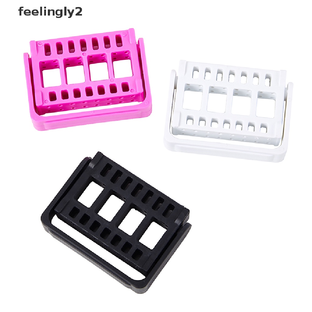 Giá Đỡ Mũi Khoan Móng Tay 8 Lỗ Trưng Bày Kèm Vỏ Bọc