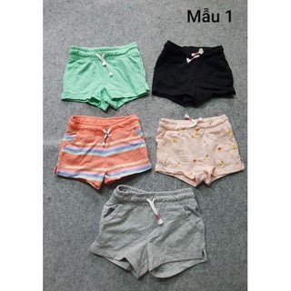 Quần short thun bé gái