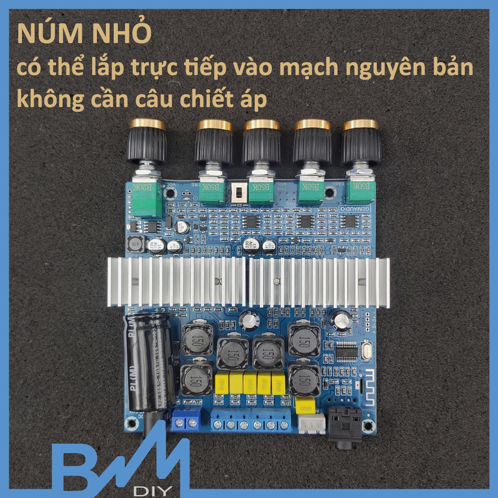 Núm volume kiểu dáng Marshall 16x16mm 20x16mm loại cắm trực tiếp