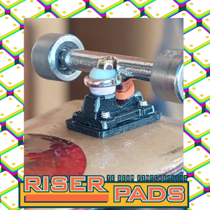 Ván trượt ngón tay - Riser Pads - Te Deum Fingerboard