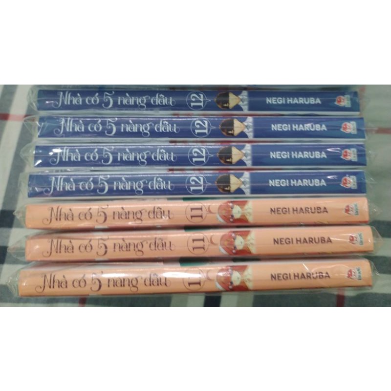 Combo 7 Tập Nhà Có 5 Nàng Dâu Unseal