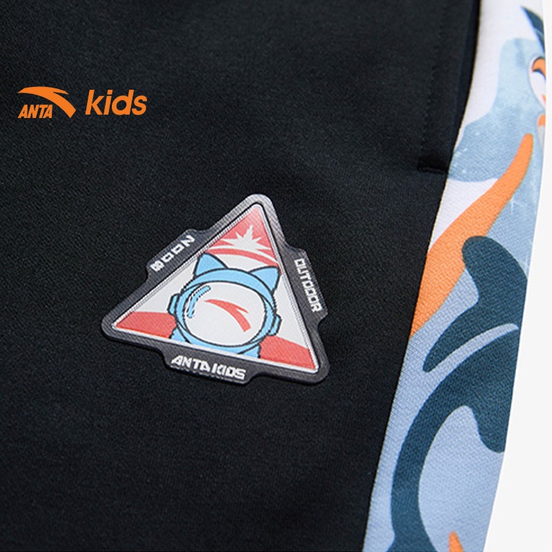 Quần dài bé trai Anta Kids chất liệu nỉ bo gấu 352249754-1