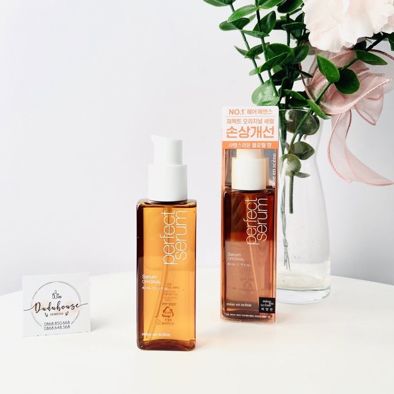 Tinh chất dưỡng tóc Missen Miseen Scene Damage Hair Care Perfect Serum 80ml