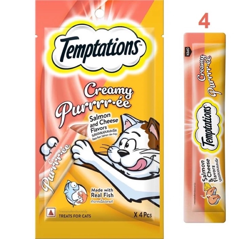 Súp thưởng cho mèo Temptations Creamy
